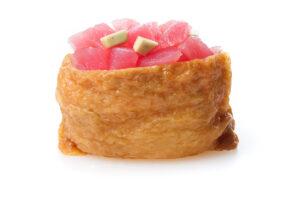 Inari with tuna