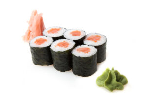 Salmon hosomaki