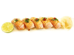 Aburi lõhe nigiri 5tk
