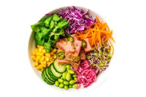 Tuna poke terav kastmega