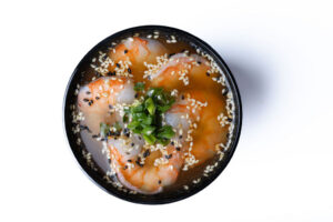 Miso supp krevettidega